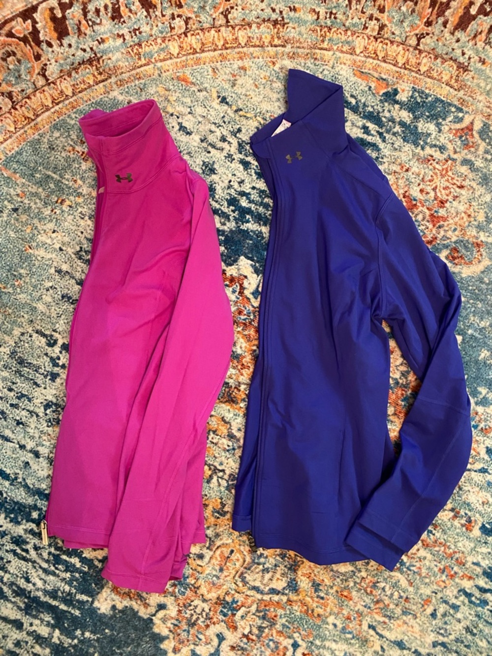 Under Armour Pink and Blue Jackets